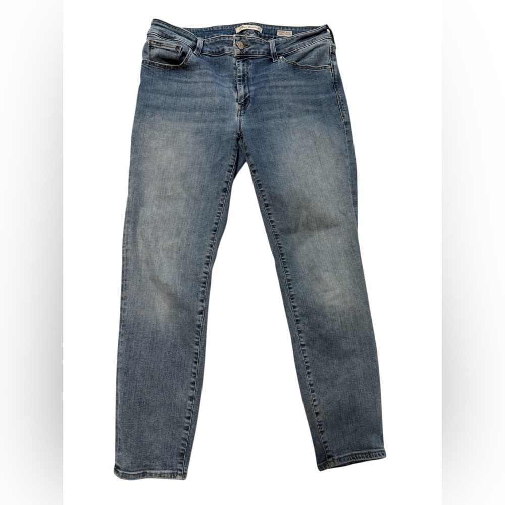 MAVI JEAN CO ADRIANNA ANKLE MID RISE SUPER SKINNY JEANS 32